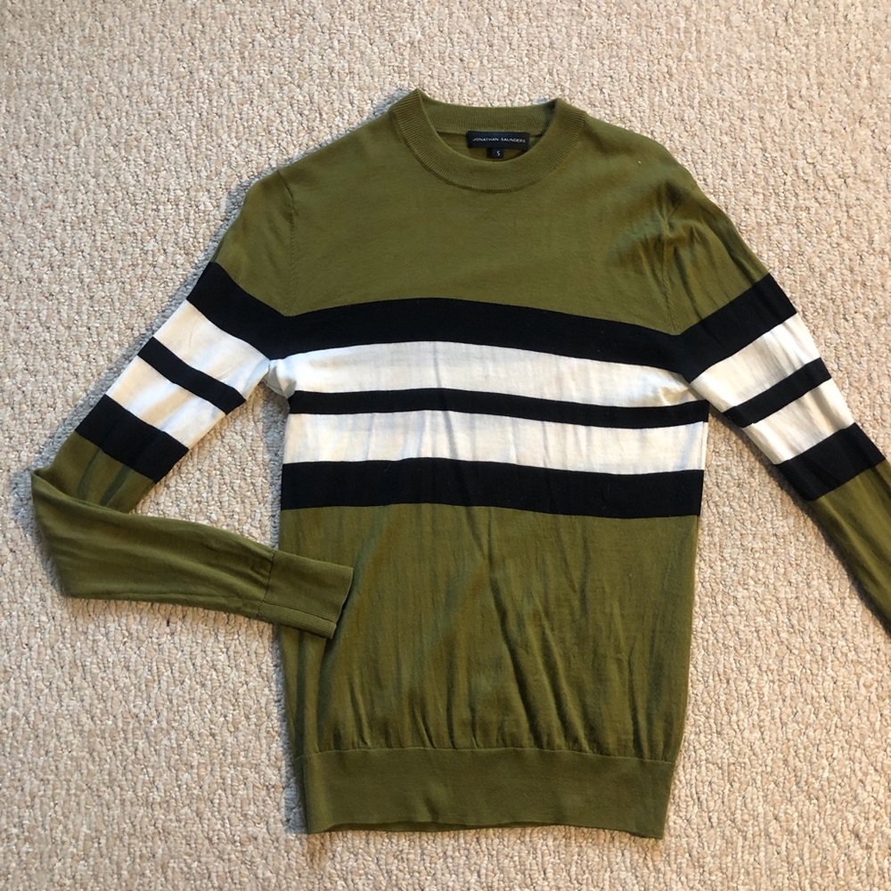 JONATHAN SAUNDERS green sweater